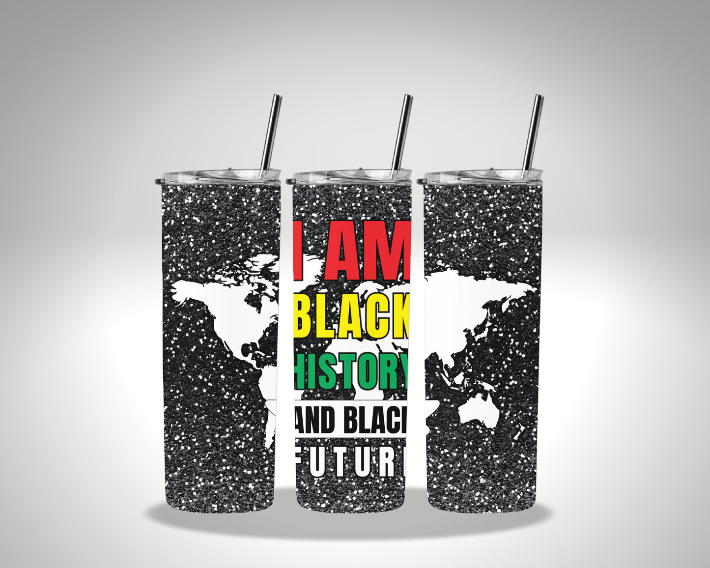 I AM BLACK HISTORY SUBLIMATION SHIRT AND TUMBER