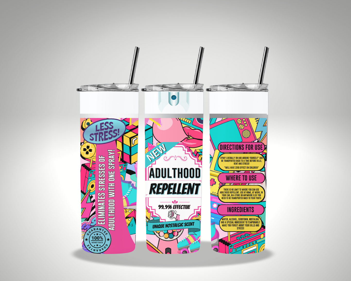 ADULTHOOD REPELLENT TUMBLER
