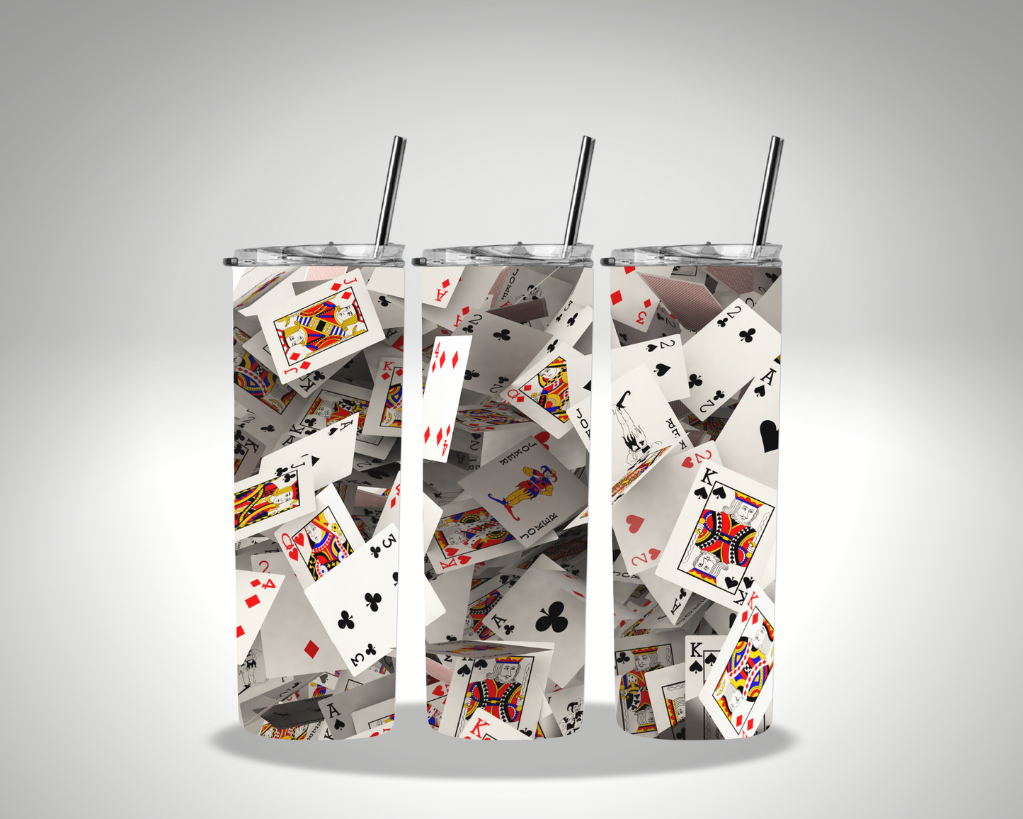 POKER CARD TUMBLER