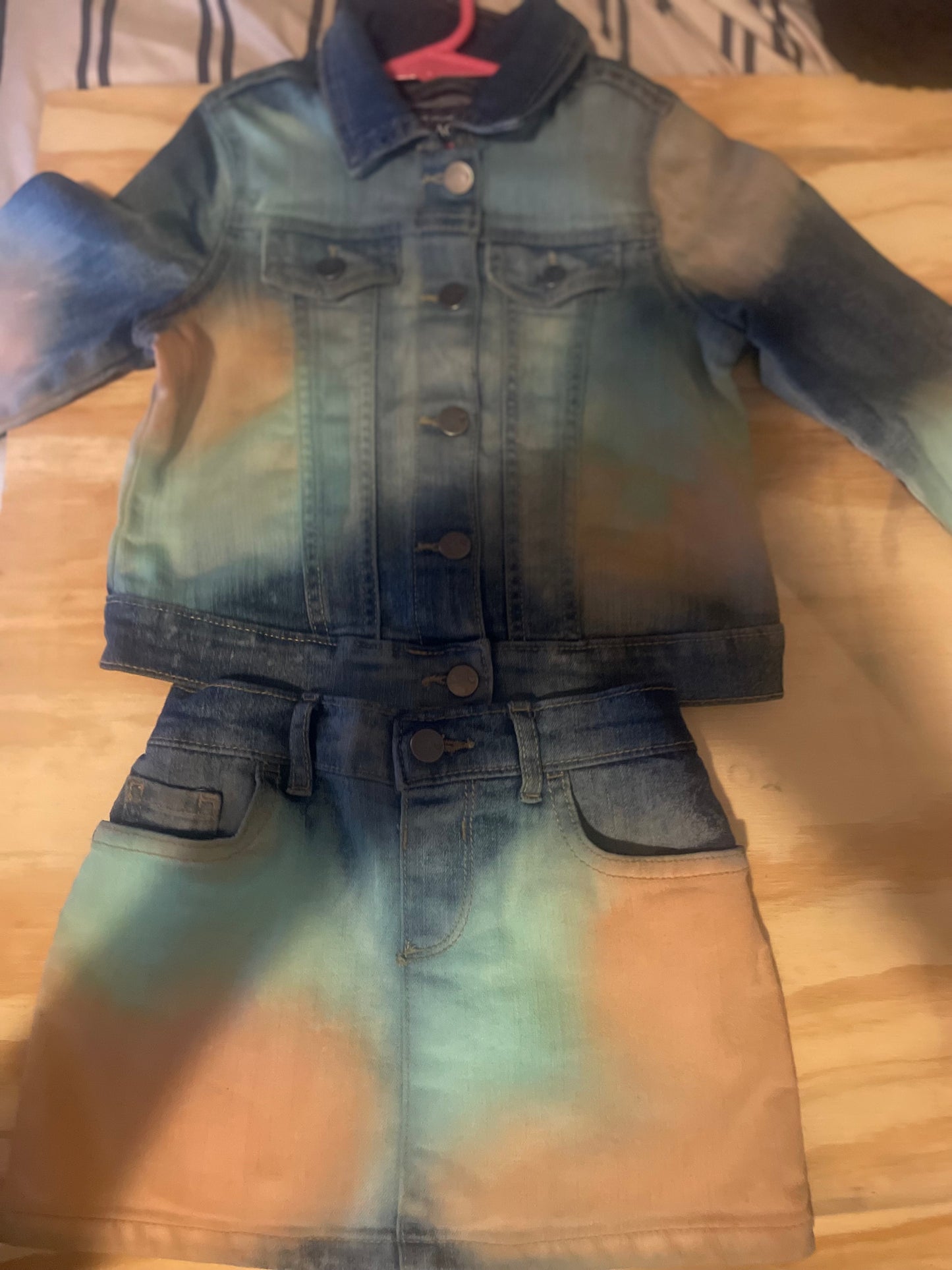Kids Custom Denim Outfit