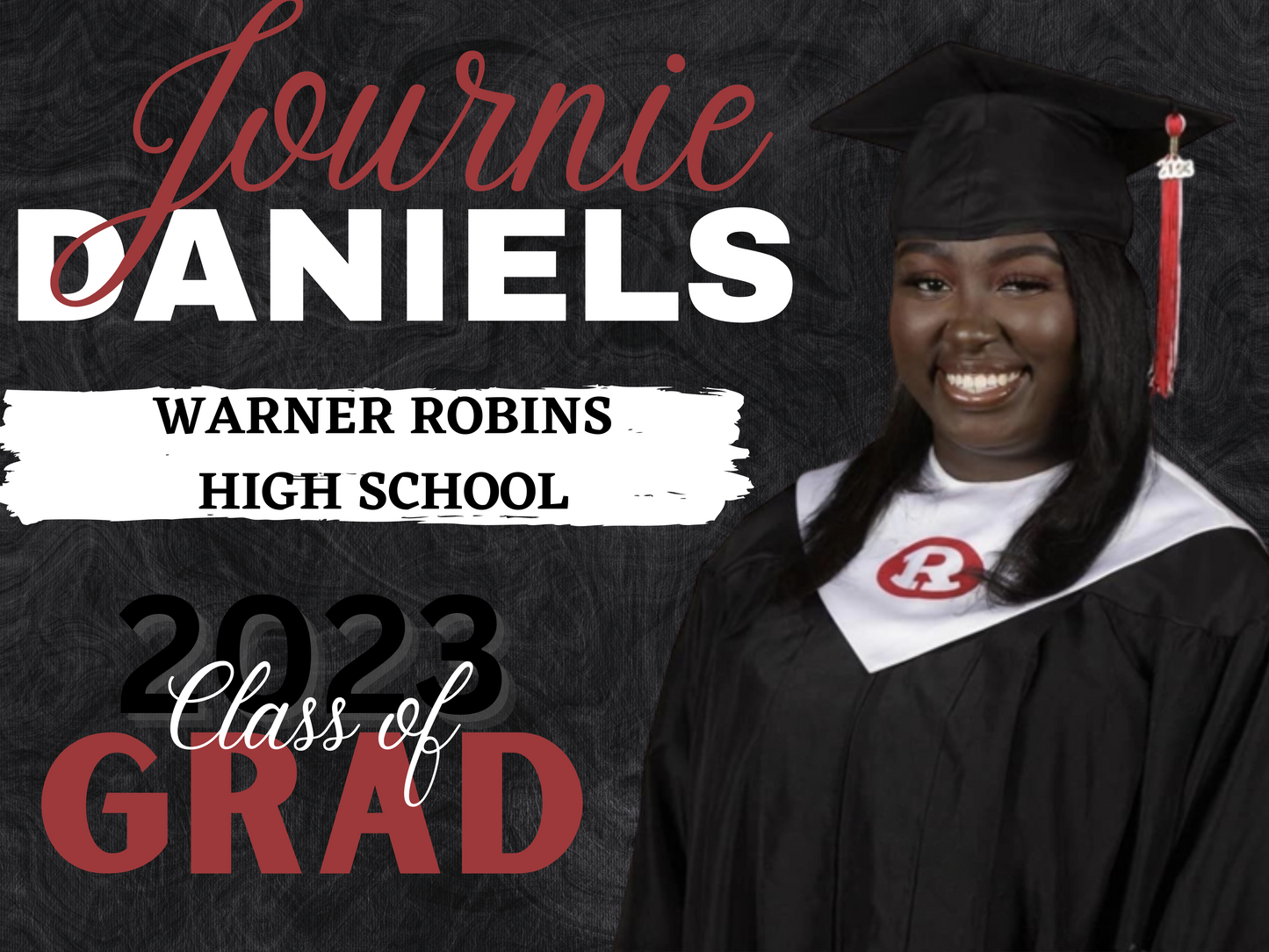 Graduation Yard Sign