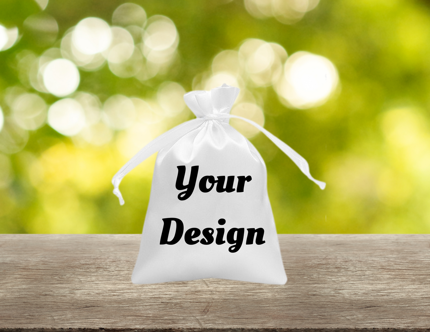 Customized Mini Satin Party Favor Bags