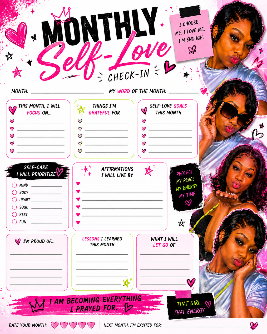 Self Love Journal sets