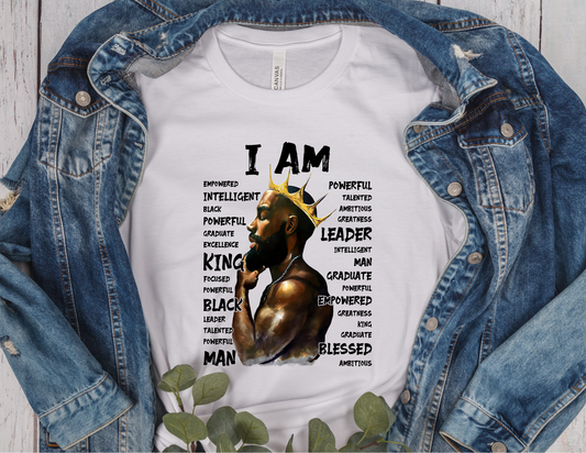 I AM KING SUBLIMATION SHIRT
