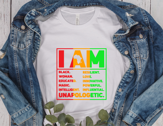 I AM UNAPOLOGETIC