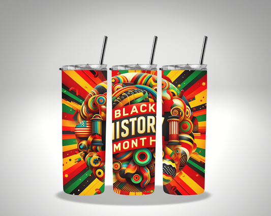 BLACK HISTORY MONTH TUMBLER