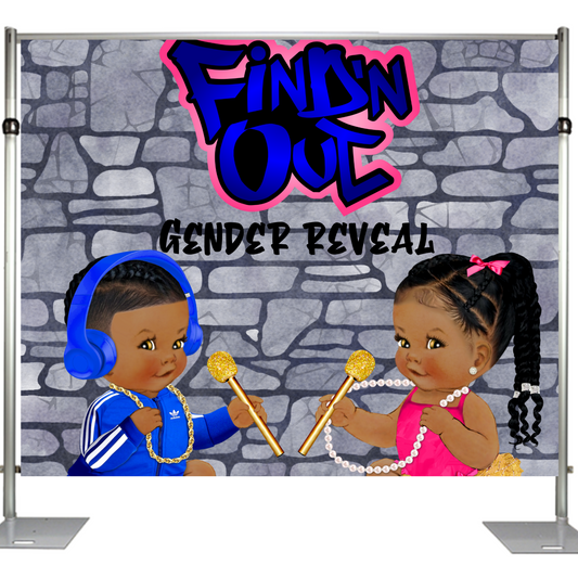 Customized Fabric Backdrop