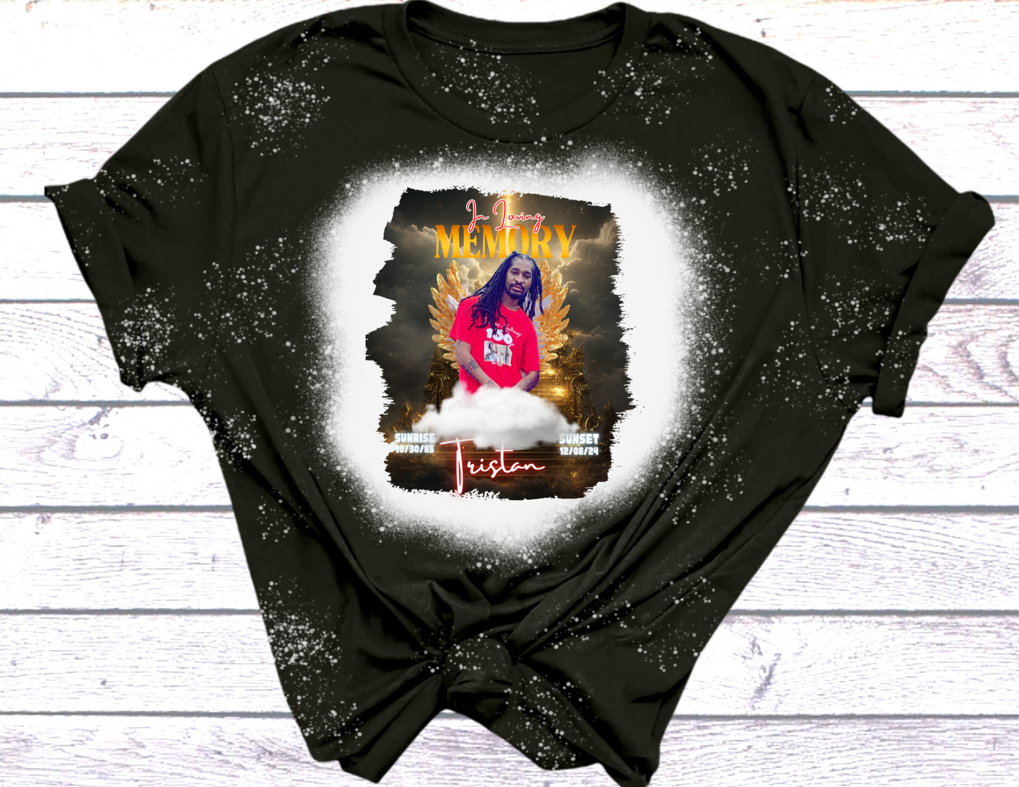 Bleached In Loving memory Shirts