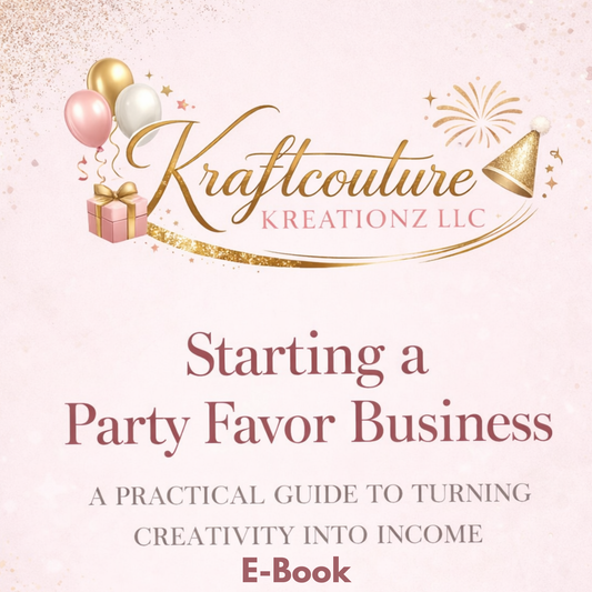 STARTING A PARTY FAVOR BUSINESS E-BOOK