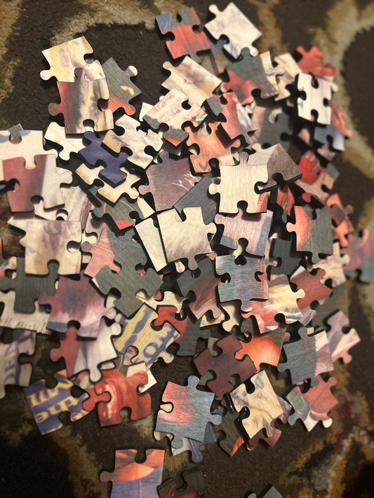 100 Piece Custom Wooden Puzzle