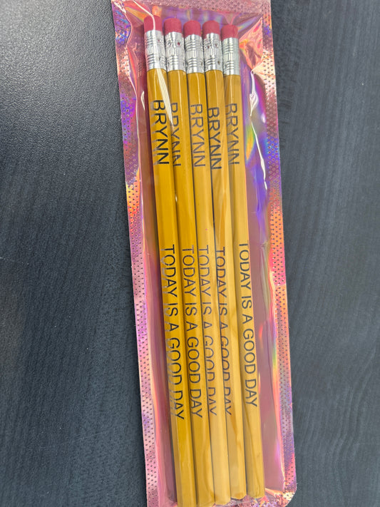 ENGRAVED PENCIL (12 CT)