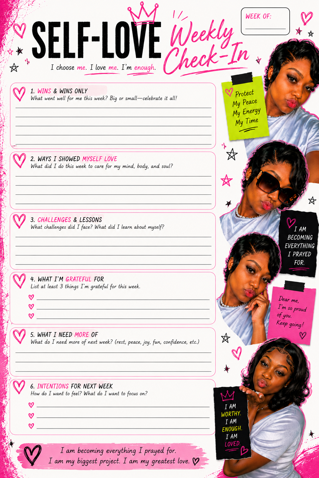 Self Love Journal sets