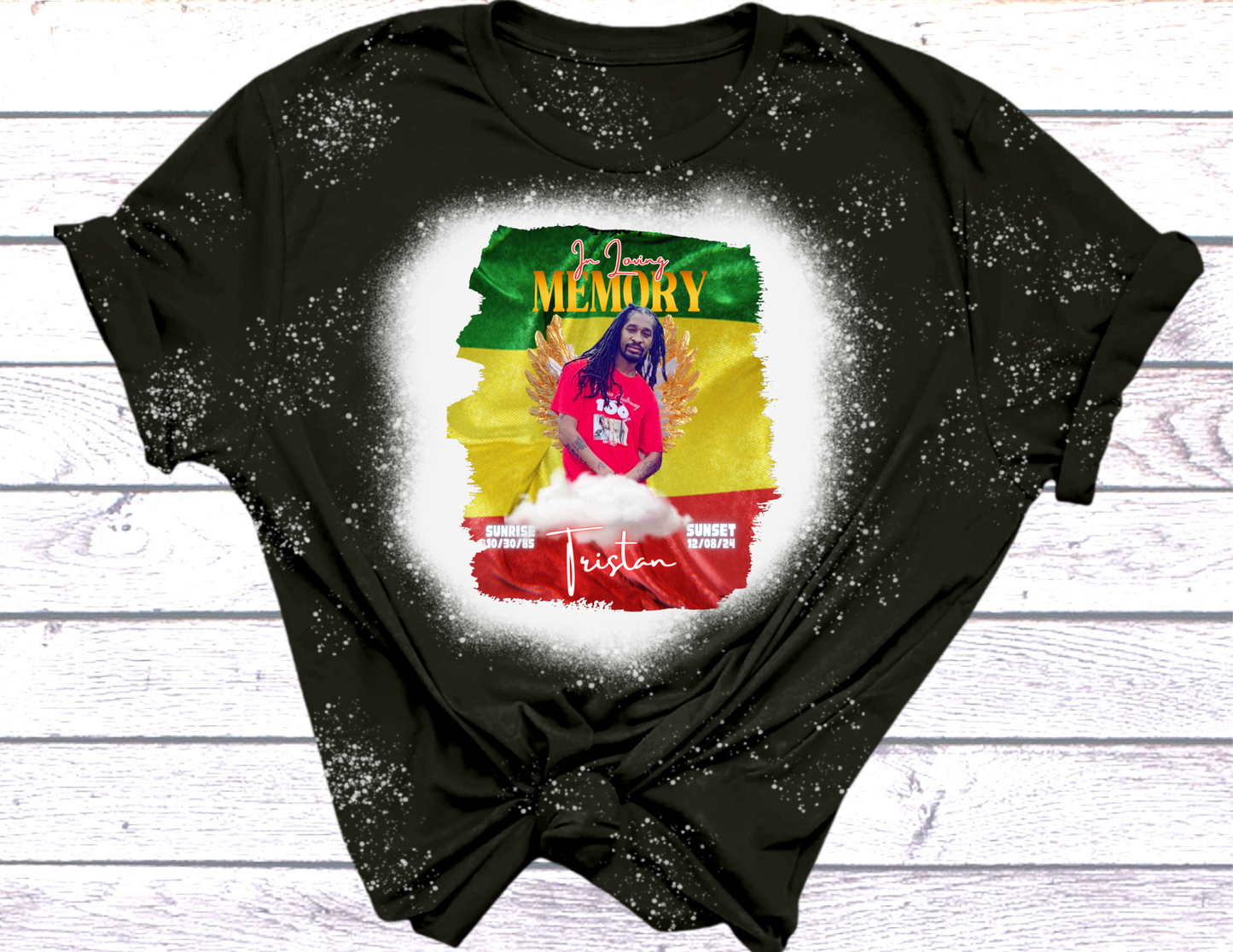 Bleached In Loving memory Shirts