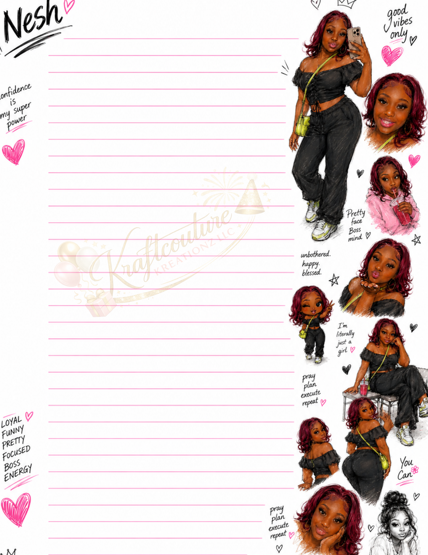 Customized Notebook Set