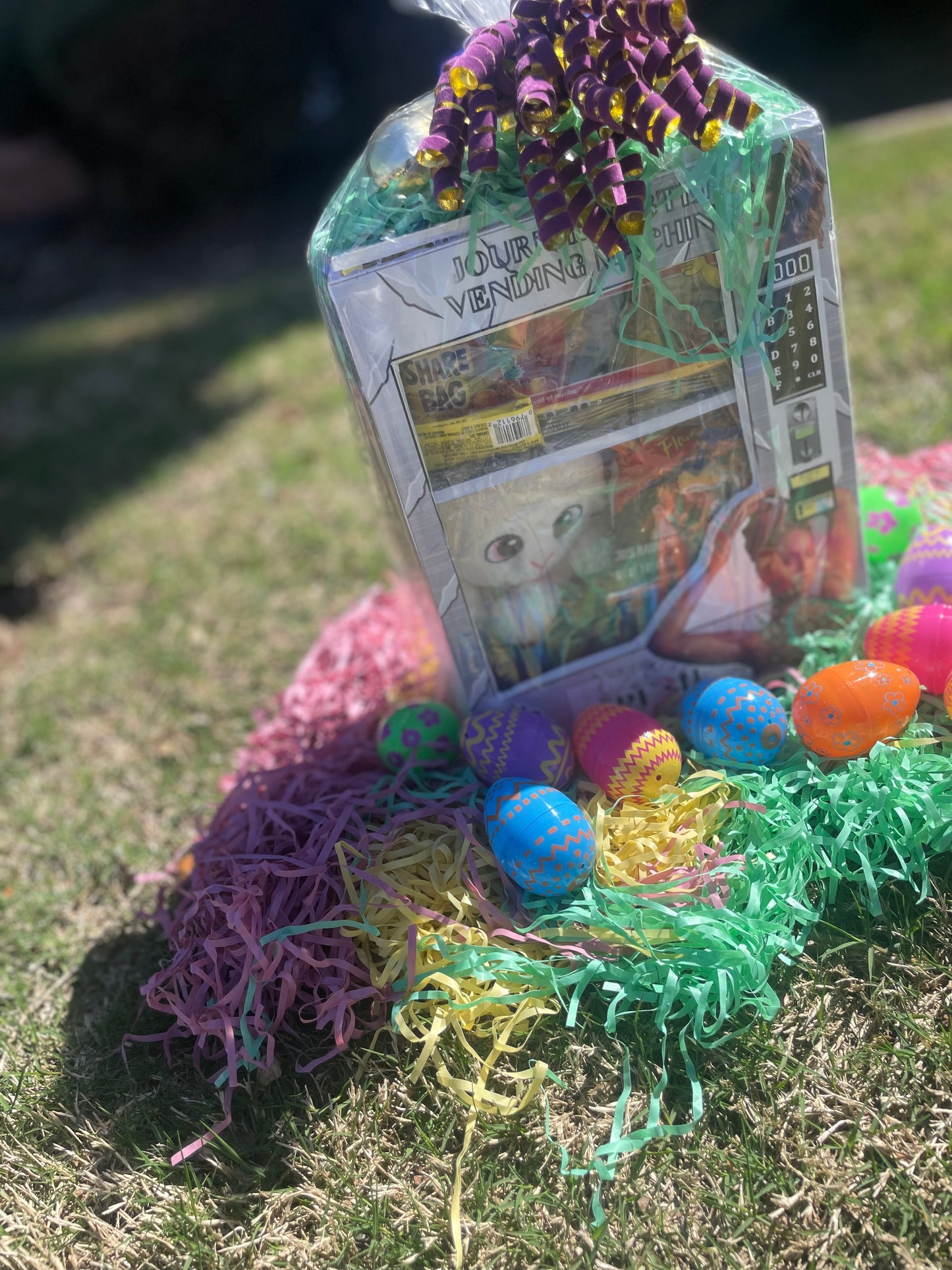 Customized Vending Machine Basket (8.5x11)