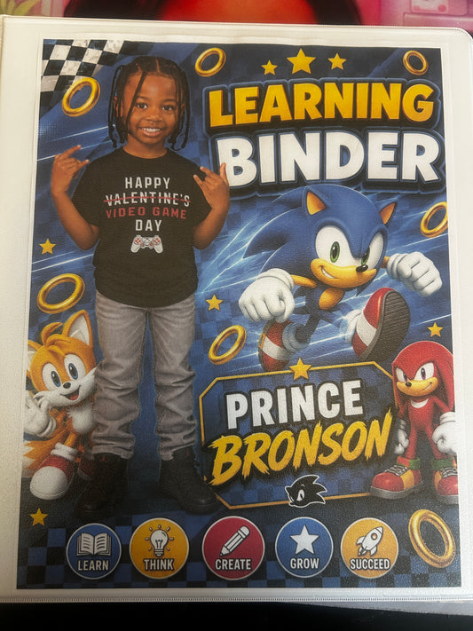Customized Learning Binder