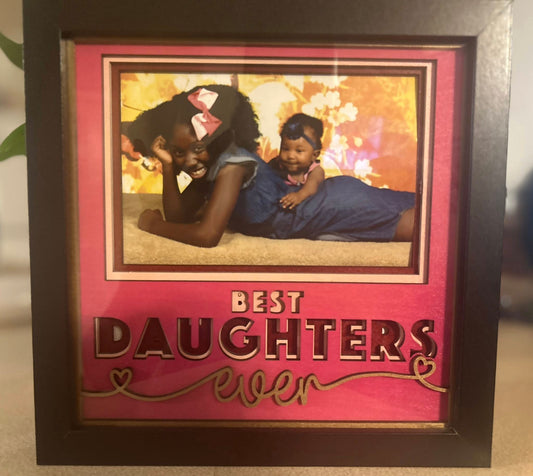 3D SHADOW BOX PHOTO FRAME